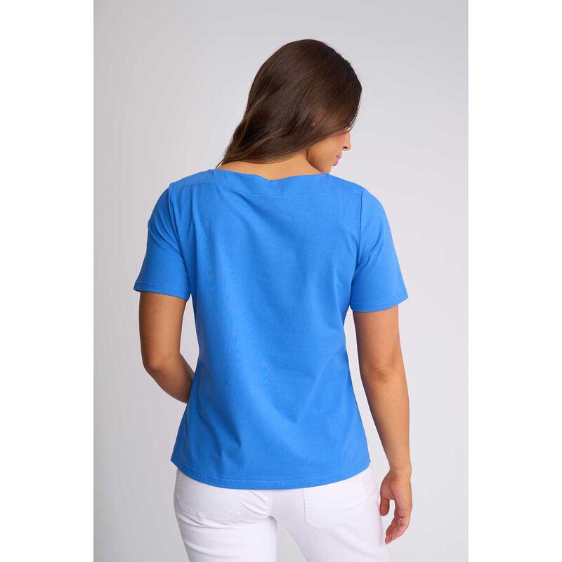 Vassalli Boat Neck Top image number 7